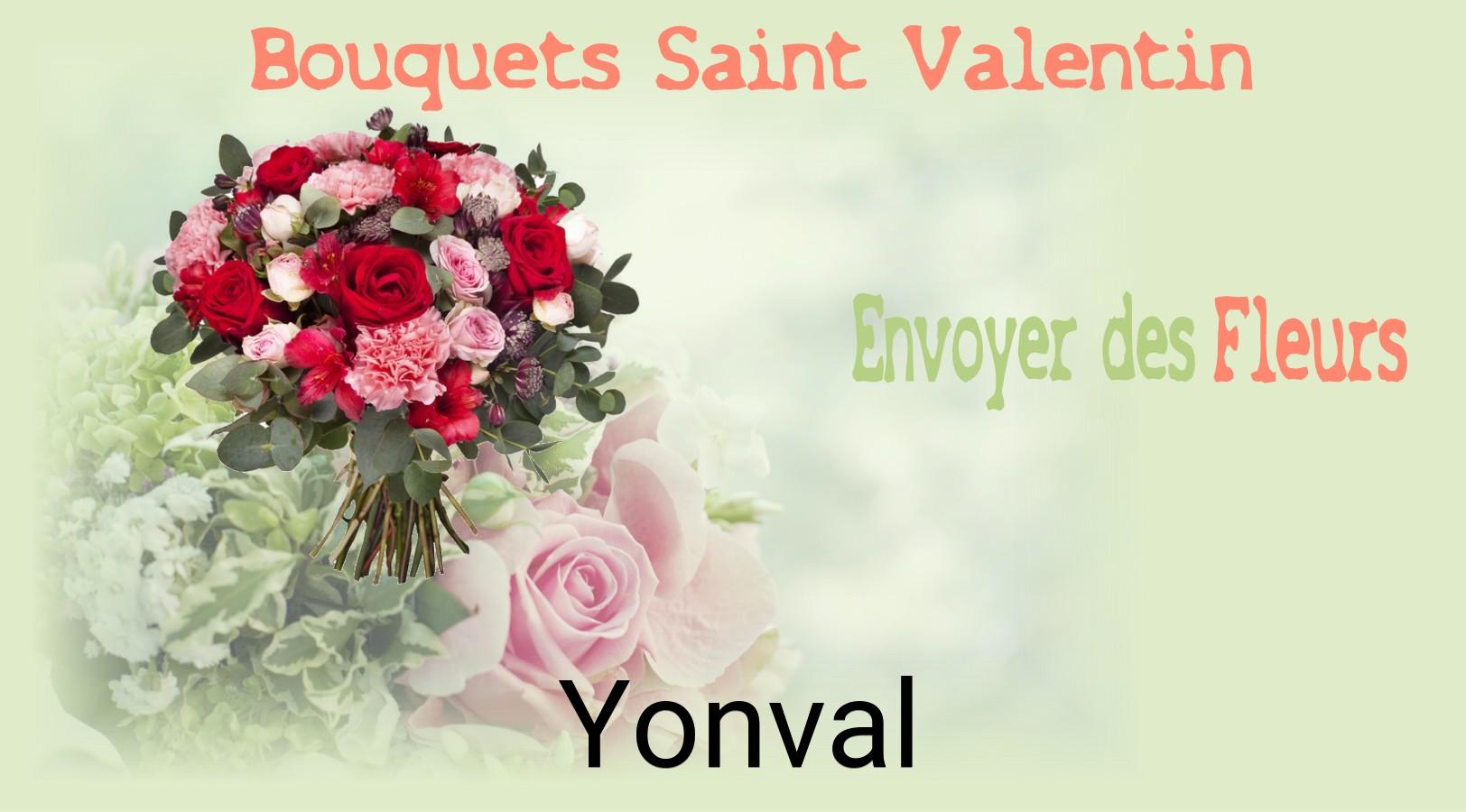 Roses de Saint-Valentin livrées à Yonval